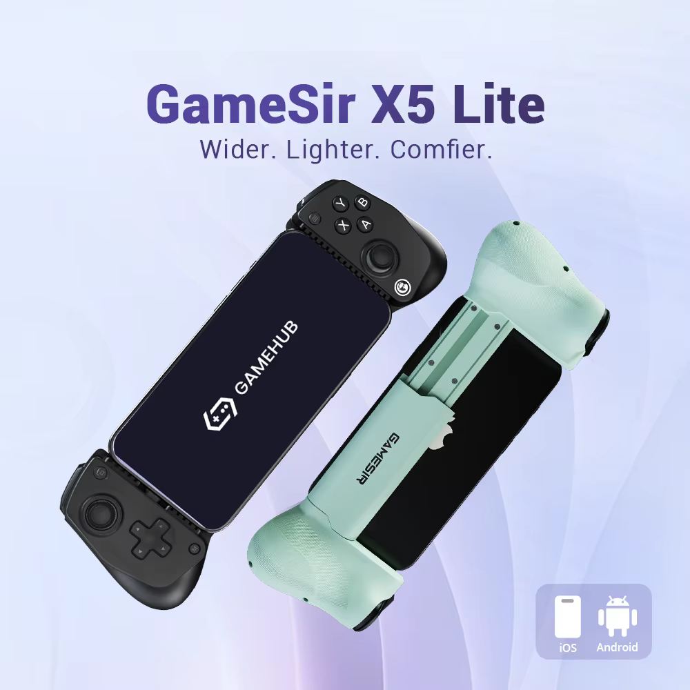 Nouvelle manette de jeu mobile Gamesir x5 lite pour Android et iOS