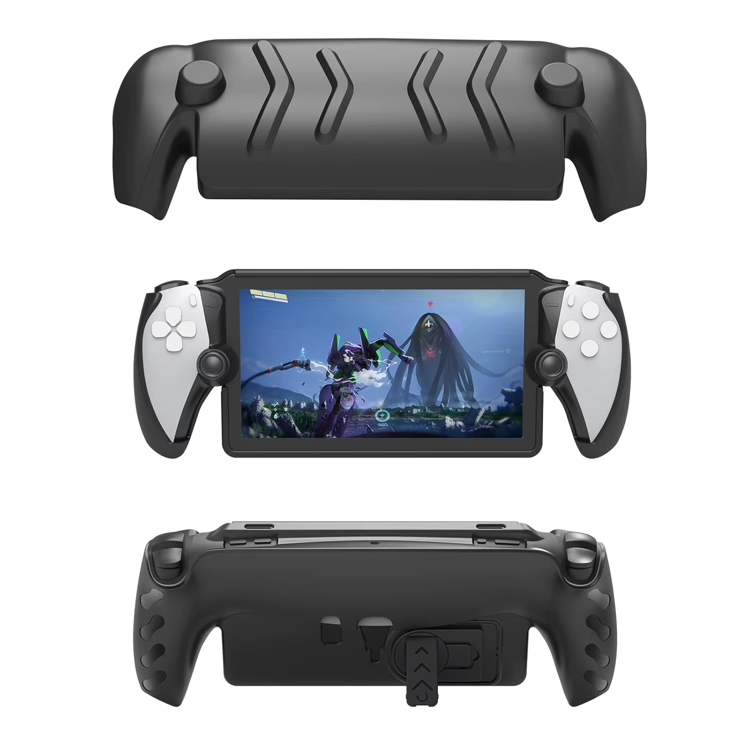 Étui de protection en TPU pour console portable PS5 + coque détachable