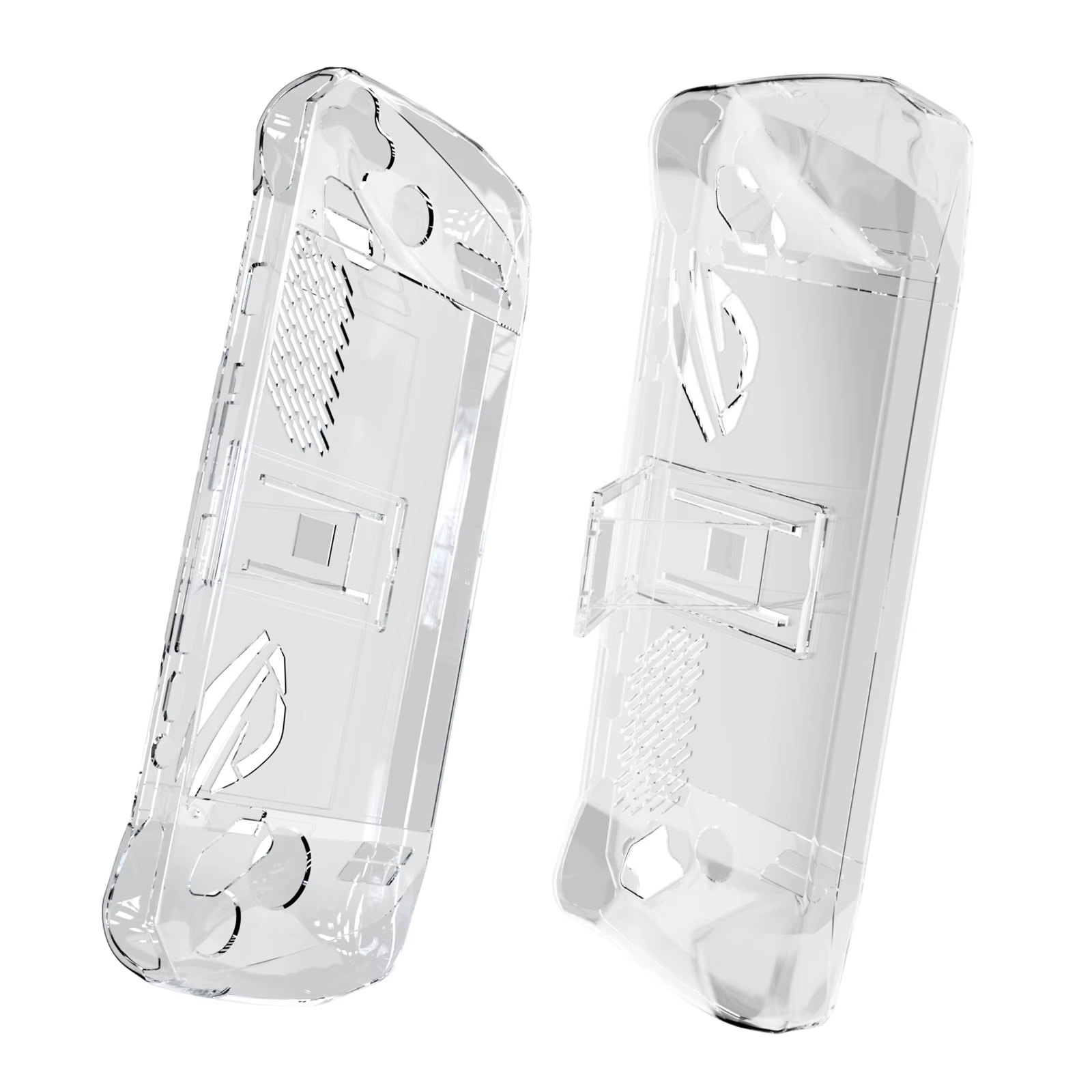 Pour ASUS Rog Ally étui transparent avec support support PC couverture de protection complète coque antichoc pour ROG ALLY accessoires