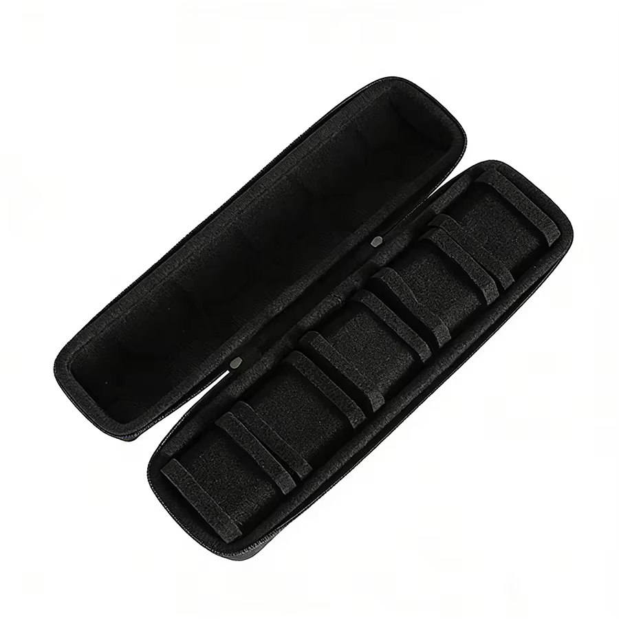 Boîte de rangement pour montres pour hommes, étui de voyage portable pour montres, support de présentation pour montres-bracelets avec système anti-déplacement