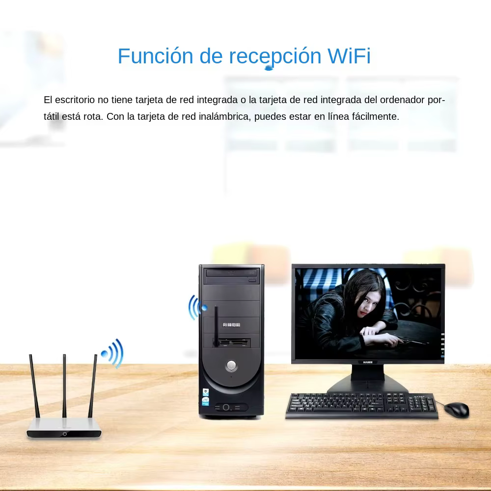Adaptateur WiFi Mini USB 150Mbps MT7601 RTL8188