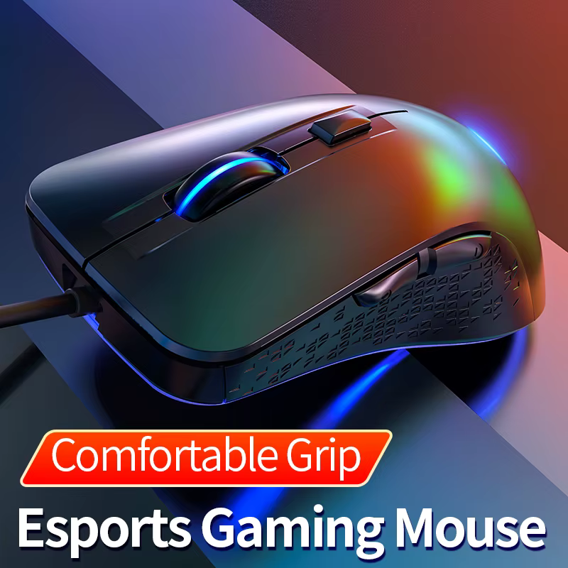Souris de jeu filaire, ergonomique