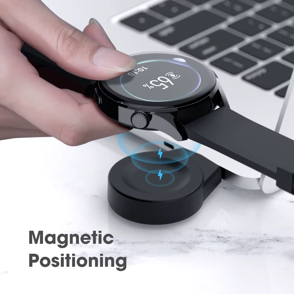 Support de charge sans fil Portable, chargeur de montre magnétique sans fil, USB Type C, chargeur rapide pour Huawei Watch GT6 PRO/GT6 /GT5 PRO