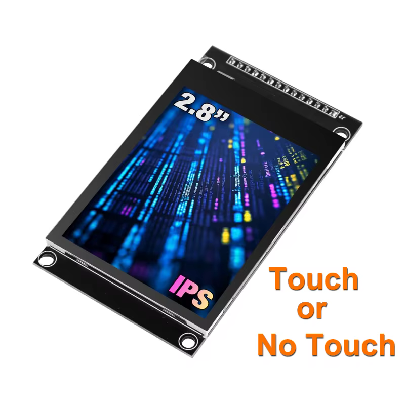 Écran tactile IPS de 2.8 pouces ESP32, Module LCD tactile capacitif SPI TFT pour Arduino/Mega2560/C51/ESP32