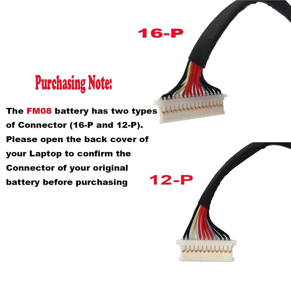 Batterie d'ordinateur portable FM08 pour HP OMEN 17-an013TX 17-an014TX TPN-Q195 HSTNN-LB8B