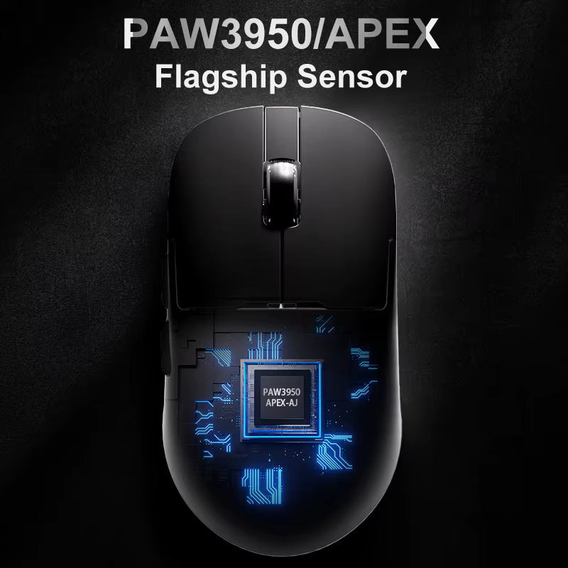 Souris de jeu sans fil AJAZZ AJ159 APEX/AJ159PRO avec base de charge magnétique RGB
