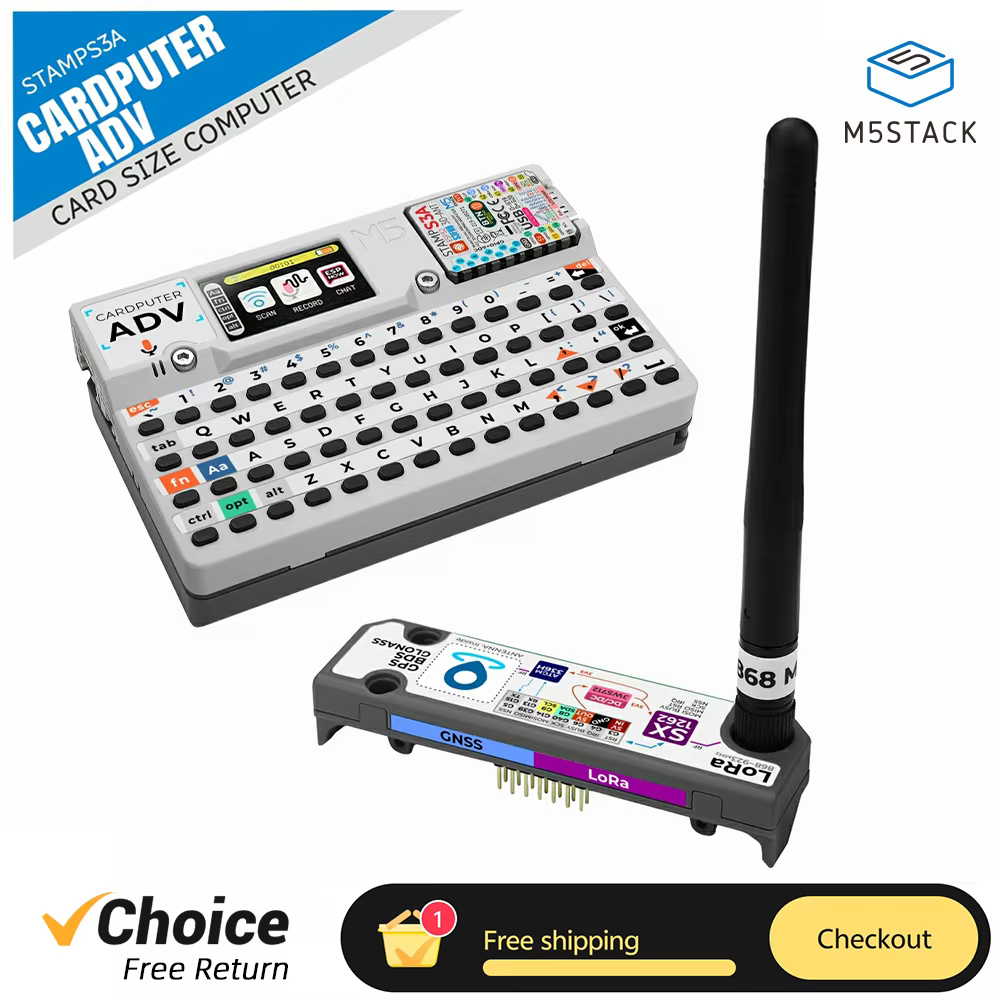 M5Stack Cardputer Adv Programmable ordinateur StampS3A IoT contrôleur 56 touches clavier carte microcontrôleur Kit de développement