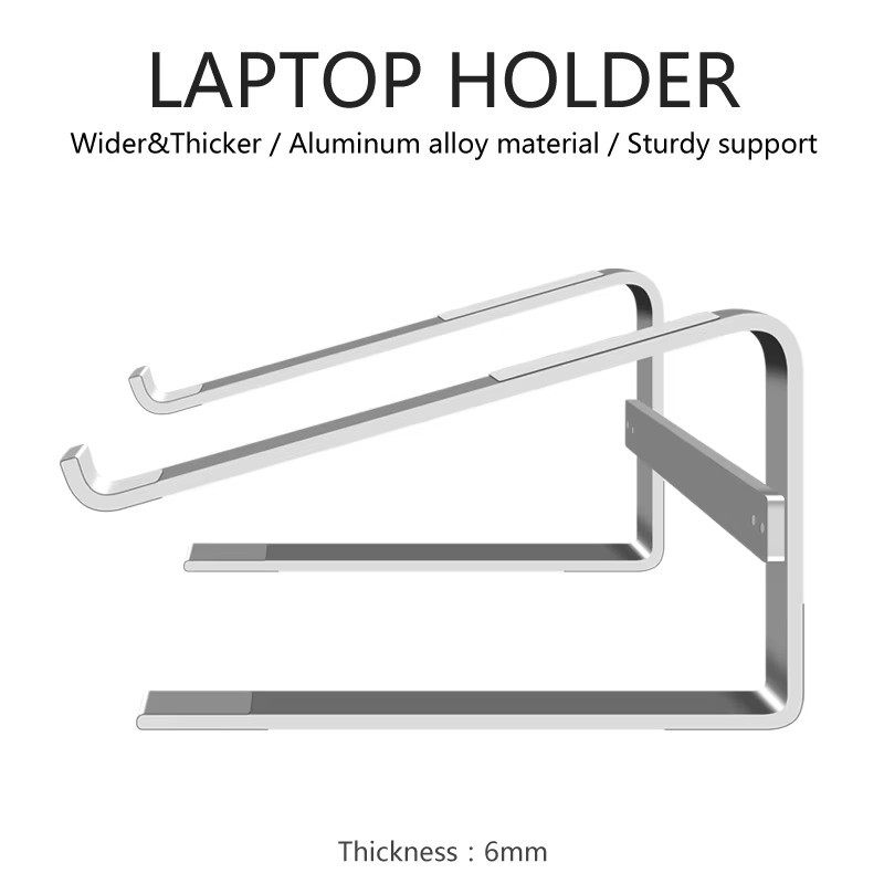 Support en aluminium pour ordinateur portable