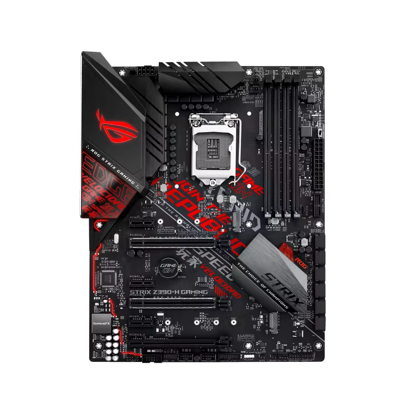ASUS ROG Strix Z390-H carte mère de jeu LGA1151 (Intel 8e et 9e génération) ATX DDR4 DP HDMI M.2 USB 3.1 Gen2 Gigabit LAN