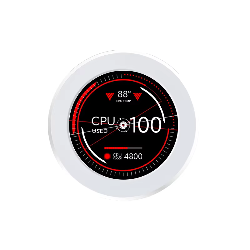 Écran refroidi à l'eau IPS USB de 2.1 pouces