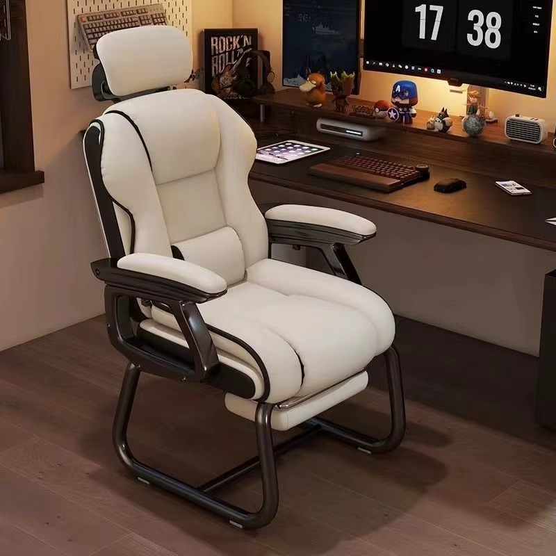 Chaise de bureau ergonomique avec appui-tête réglable