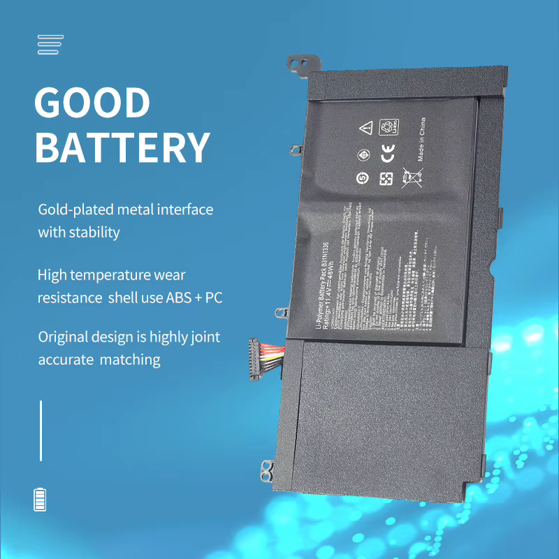 Batterie d'ordinateur portable Somi B31N1336 pour ASUS VivoBook C31-S551 S551L S551LB S551LA R553L R553LN R553LF K551L K551LN V551L V551LA