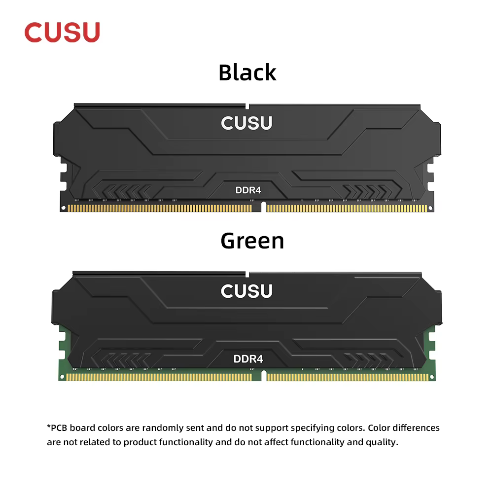 CUSU RAM DDR4 8GB 16GB mémoire 3200MHz 3600MHz DDR5 5600MHz 6400MHz Ram de bureau 288pin Udimm pour carte mère Intel AMD