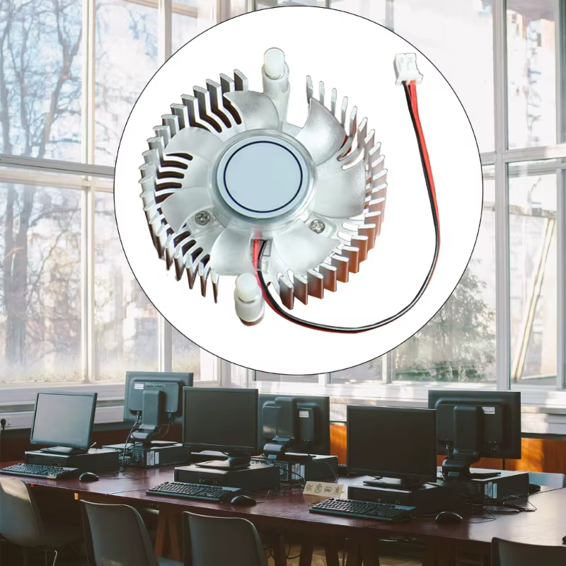 Dissipateur thermique avec ventilateur