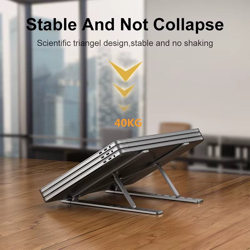 Support d'ordinateur Portable en alliage d'aluminium