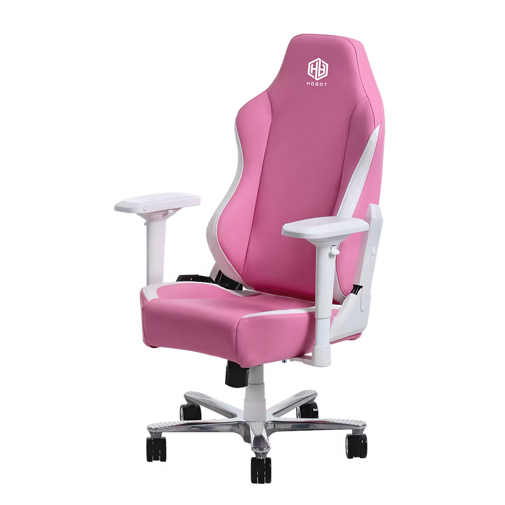 Fauteuil pivotant rose pour enfants
