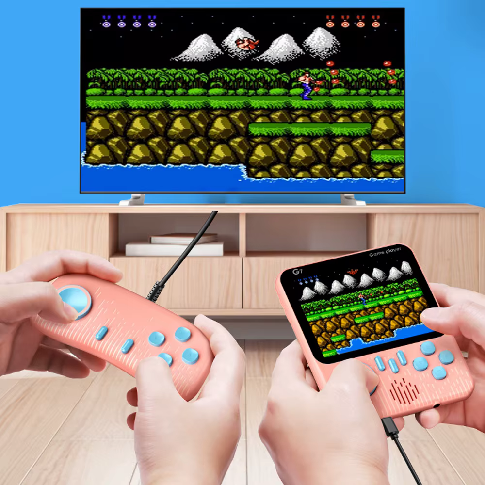 Console de jeu portable rétro haute définition G7 3