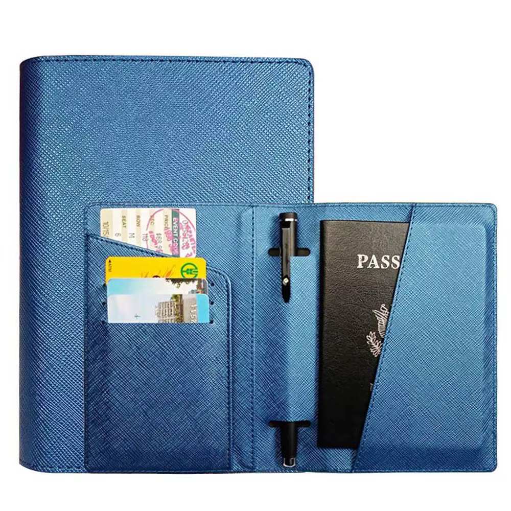 Accessoires de voyage pour documents d'identité, enregistrement à l'aéroport, porte-cartes de crédit, étui de protection pour passeport, couverture de passeport, porte-cartes, étui à cartes