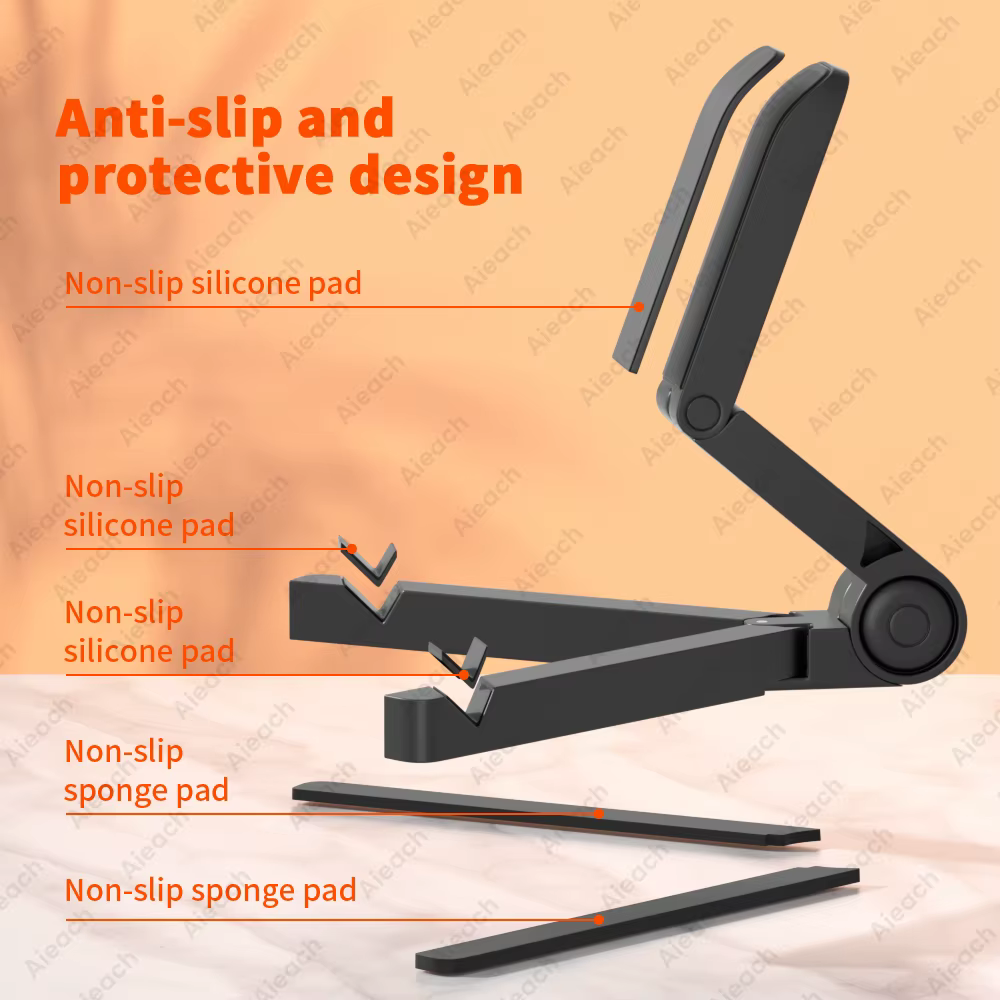 Support de moniteur portable et support de tablette réglable