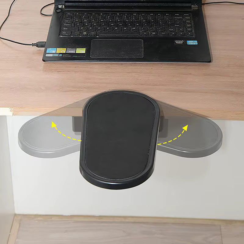 Support de bras de bureau rotatif et réglable