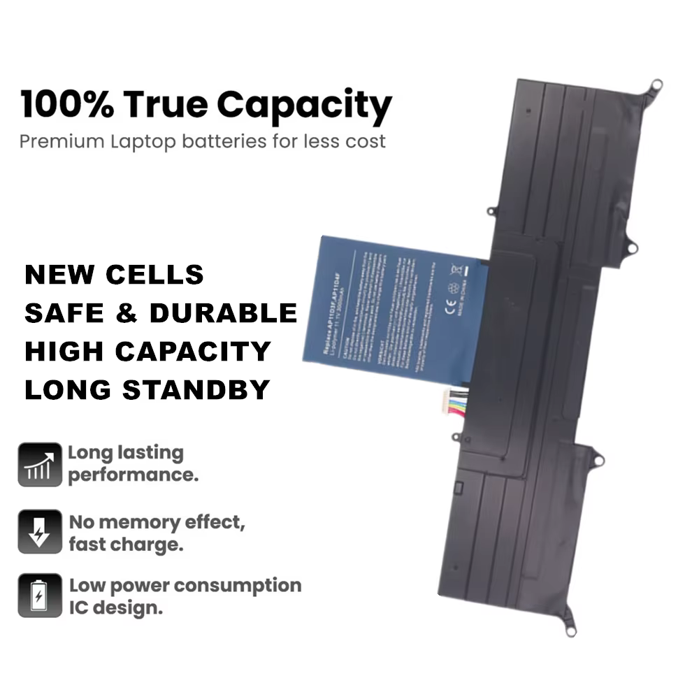 AP11D3F AP11D4F batterie d'ordinateur portable pour Acer Aspire S3 série S3-951 S3-951-6464 MS2346 3ICP5/65/88 3ICP5/67/90