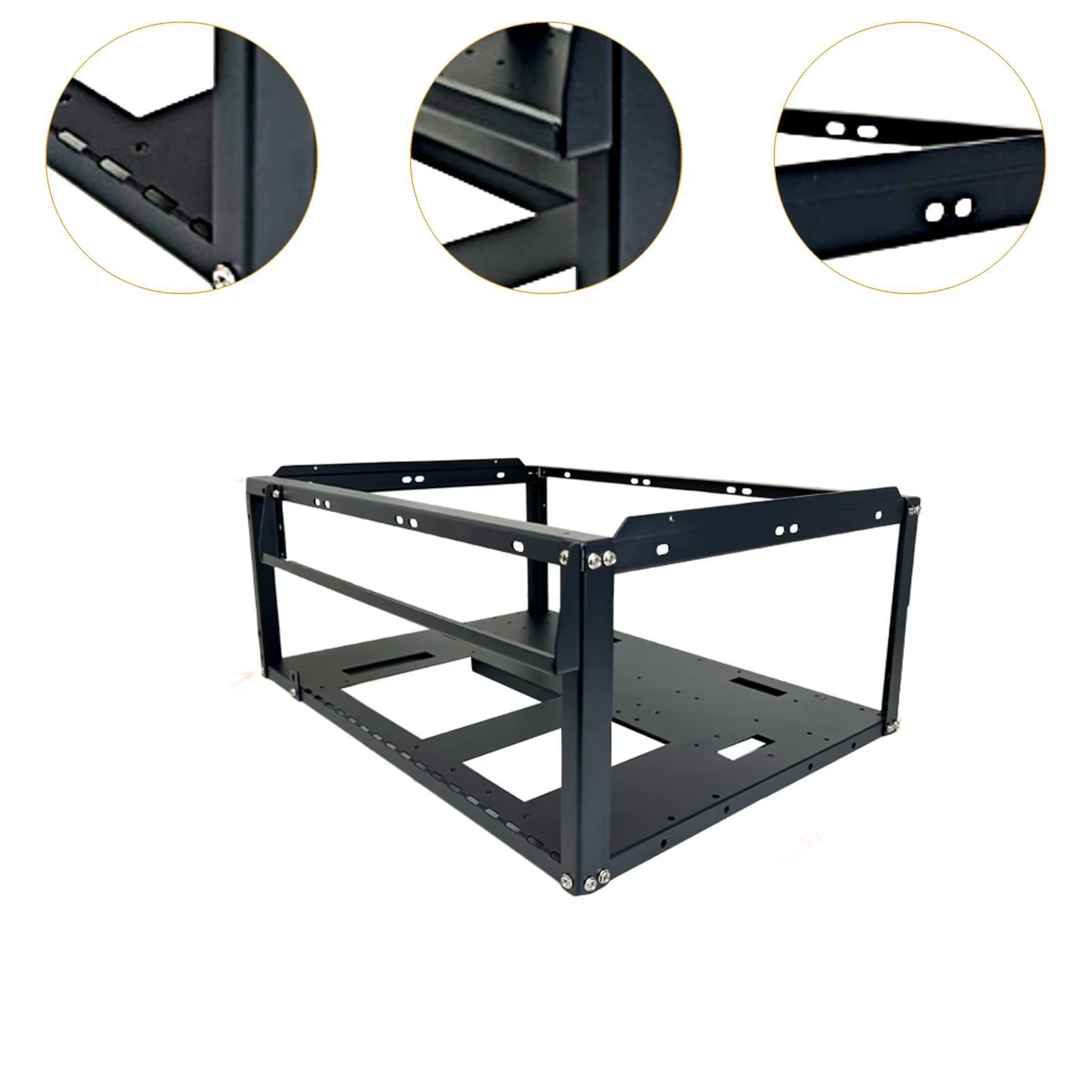 Boîtier d'ordinateur ouvert