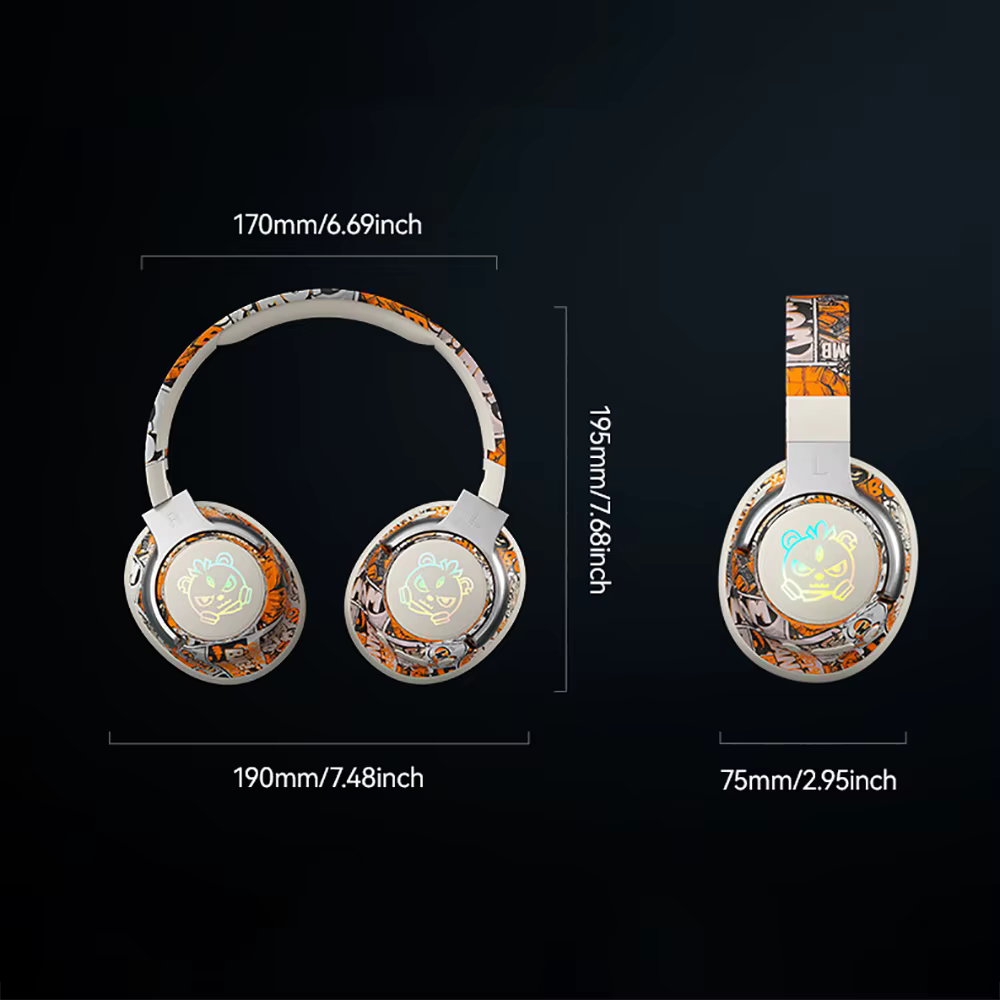 Casque de jeu Bluetooth 5.3