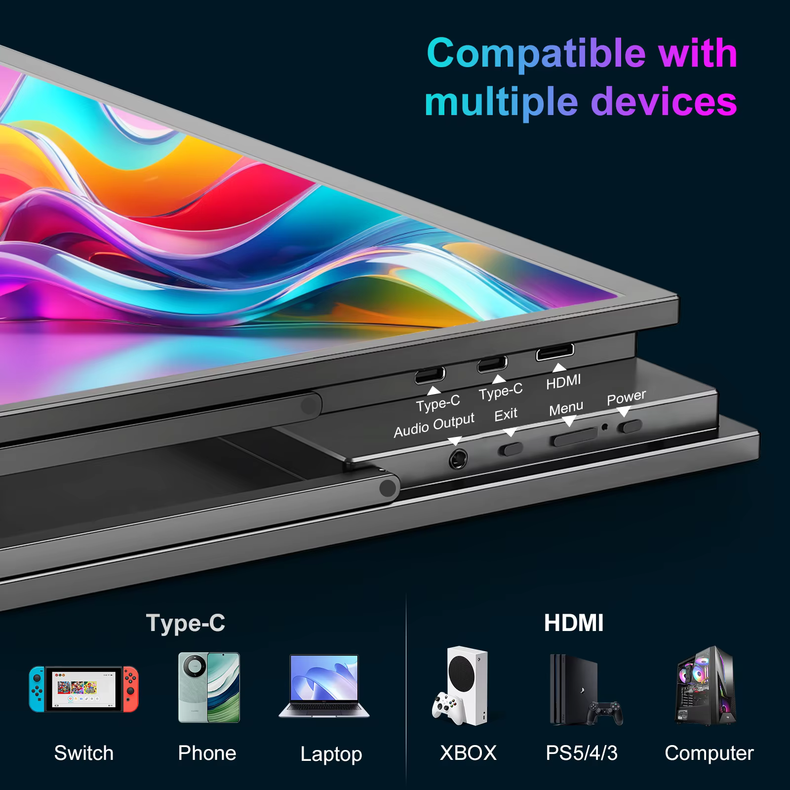 Moniteur portable de jeu 17