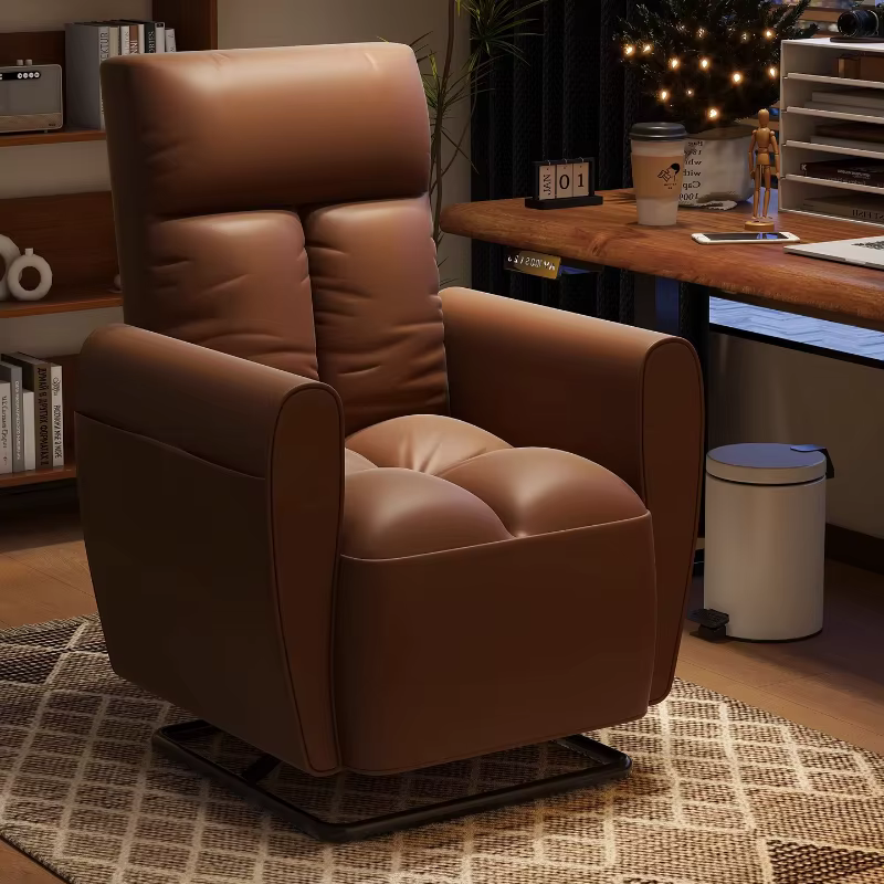 Chaise de bureau confortable à roulettes