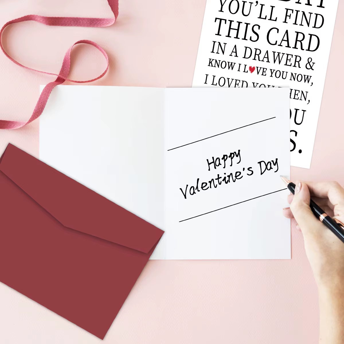Carte d'anniversaire d'amour en forme de cœur, carte de vœux je t'aime toujours pour lui, son maman, femme, amant, parfaite pour la Saint-Valentin, le mariage