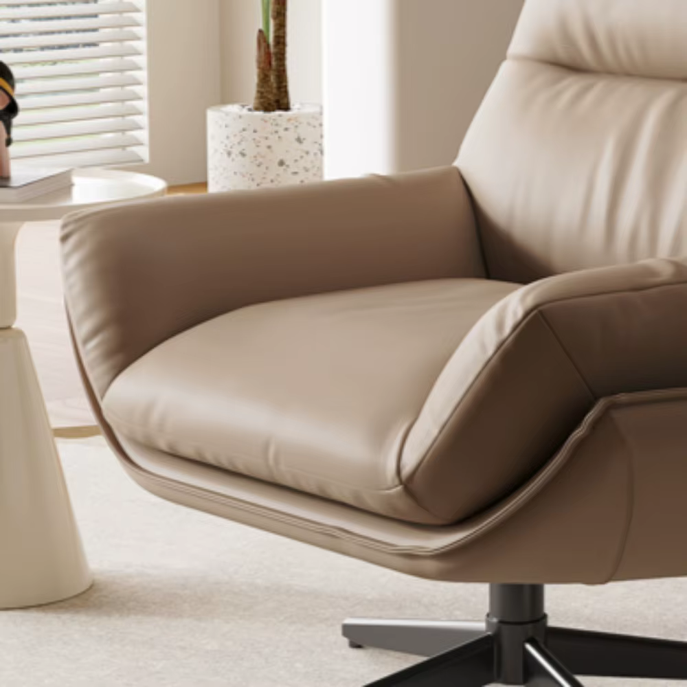 Chaise de jeu ergonomique en métal avec accoudoirs pivotants