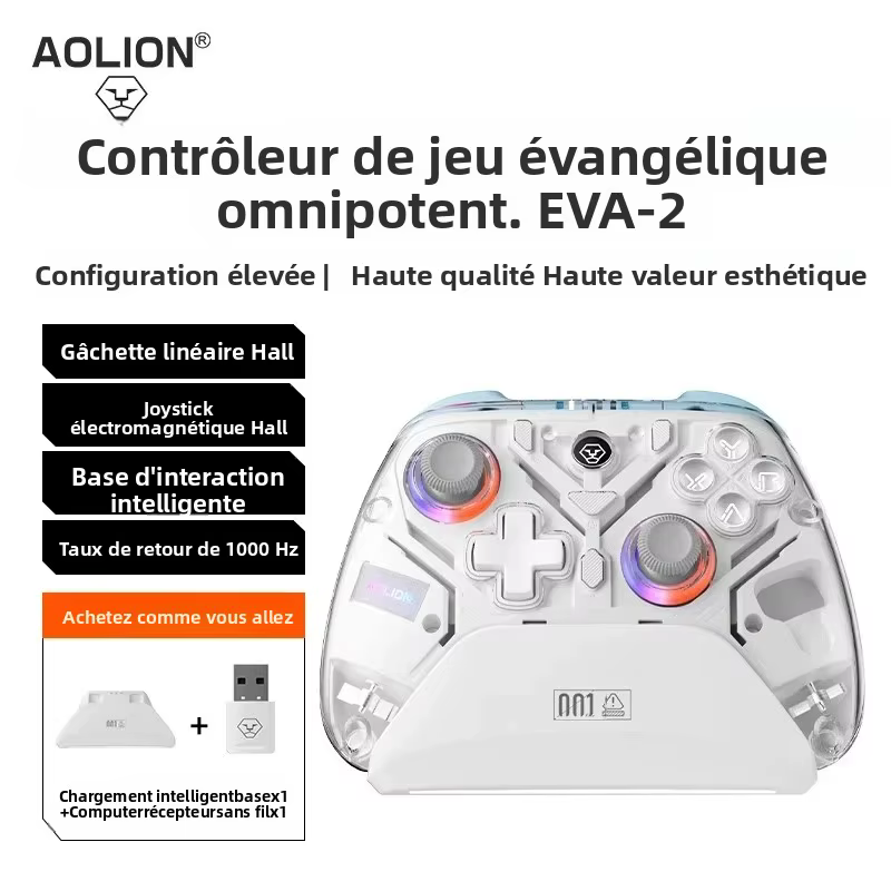 Contrôleur de jeu Aolion K10 avec station de chargement