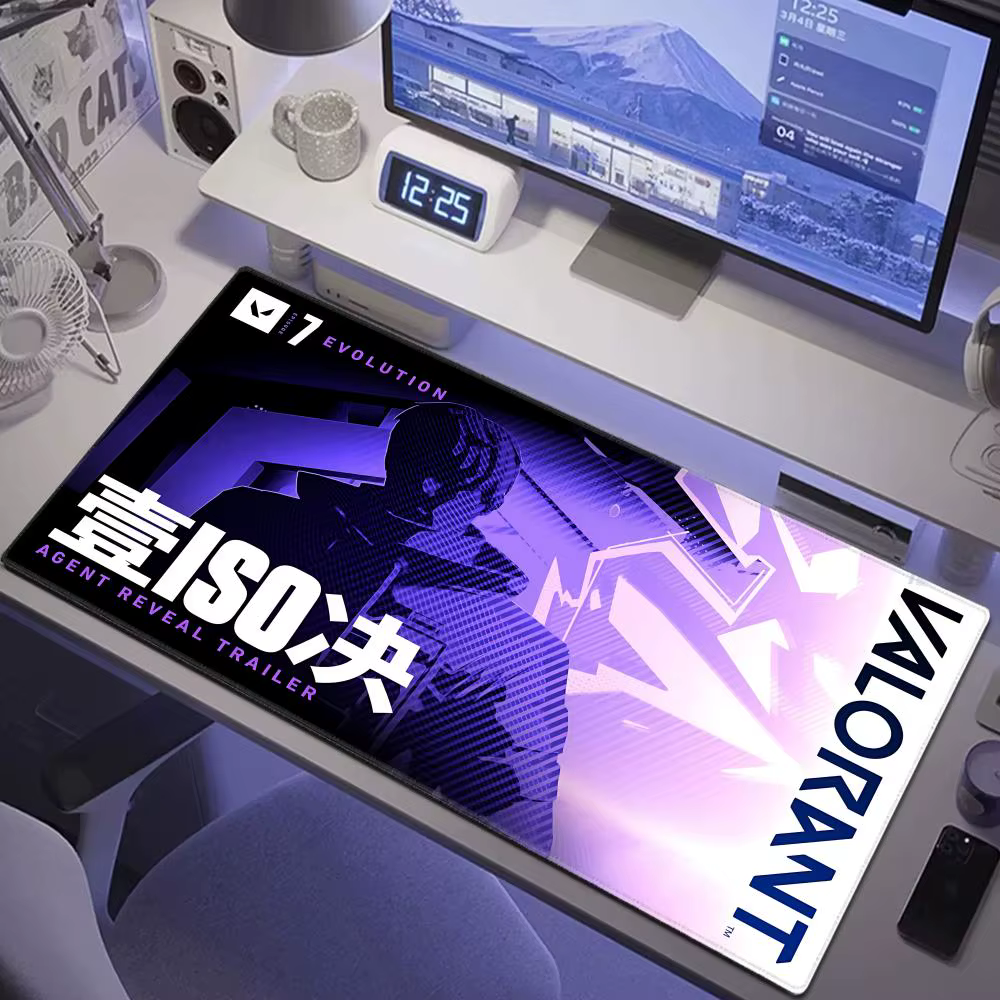Tapis de souris de jeu XXL Valorant ISO