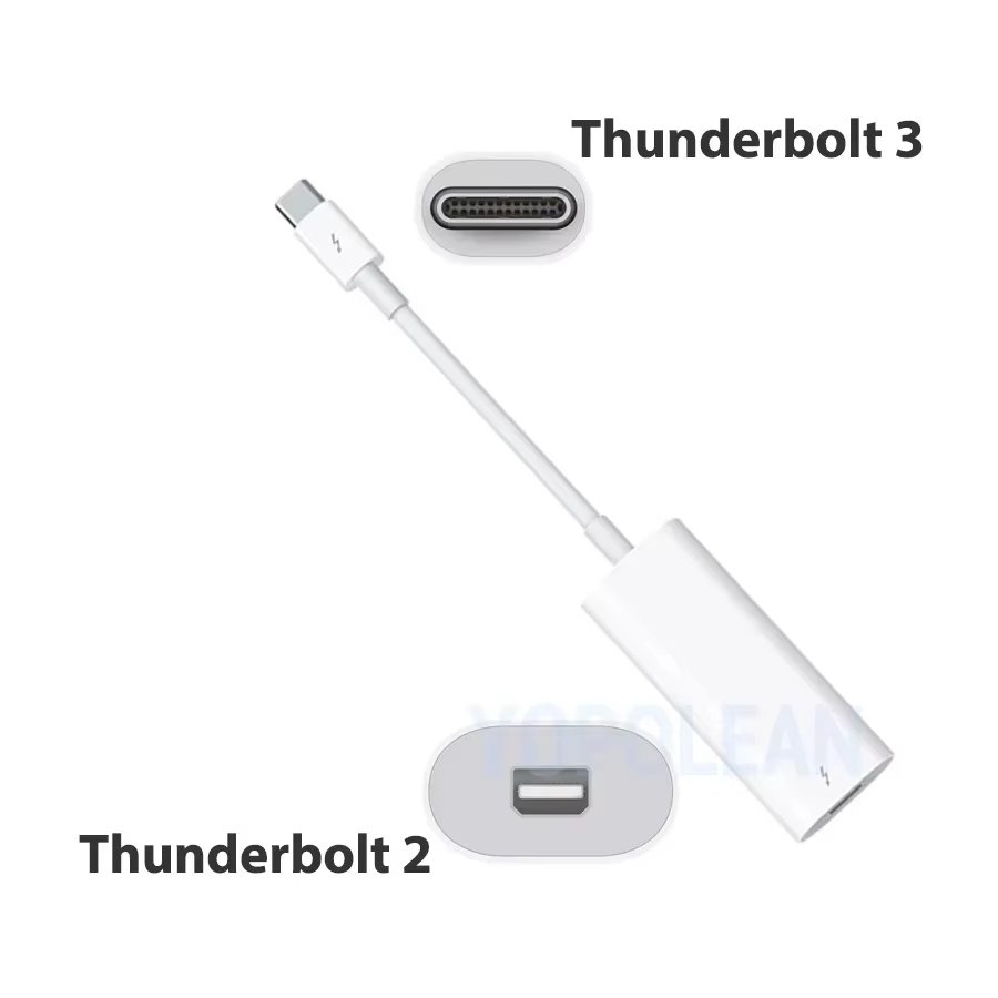 Câble convertisseur adaptateur Thunderbolt 3 USB-C vers Thunderbolt 2