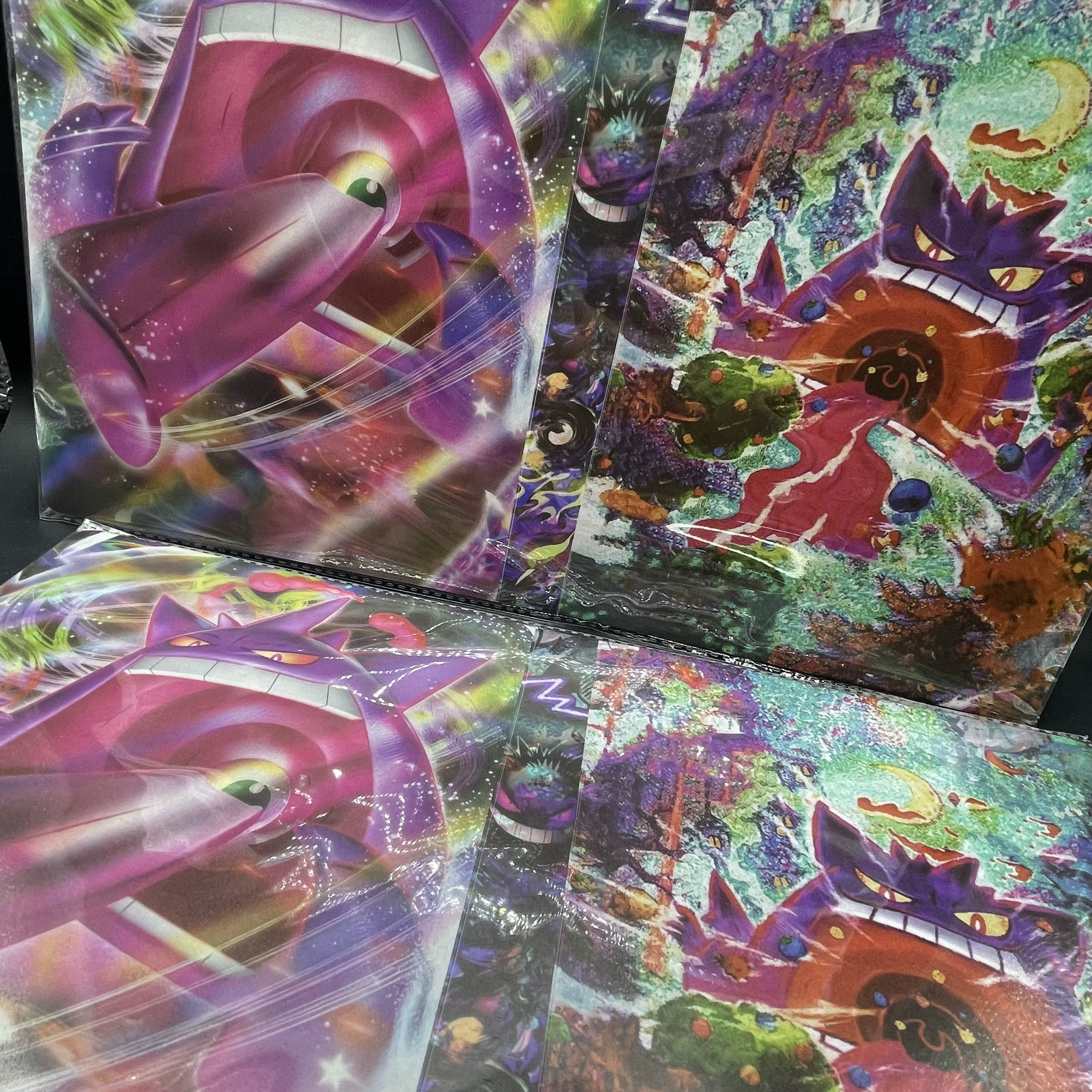PTCG Gengar Ex Album de cartes à collectionner 4 compartiments peuvent contenir 240