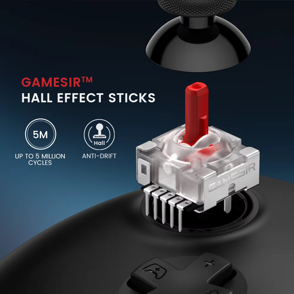 Manette de jeu GameSir G7 HE à effet Hall pour Xbox Series X
