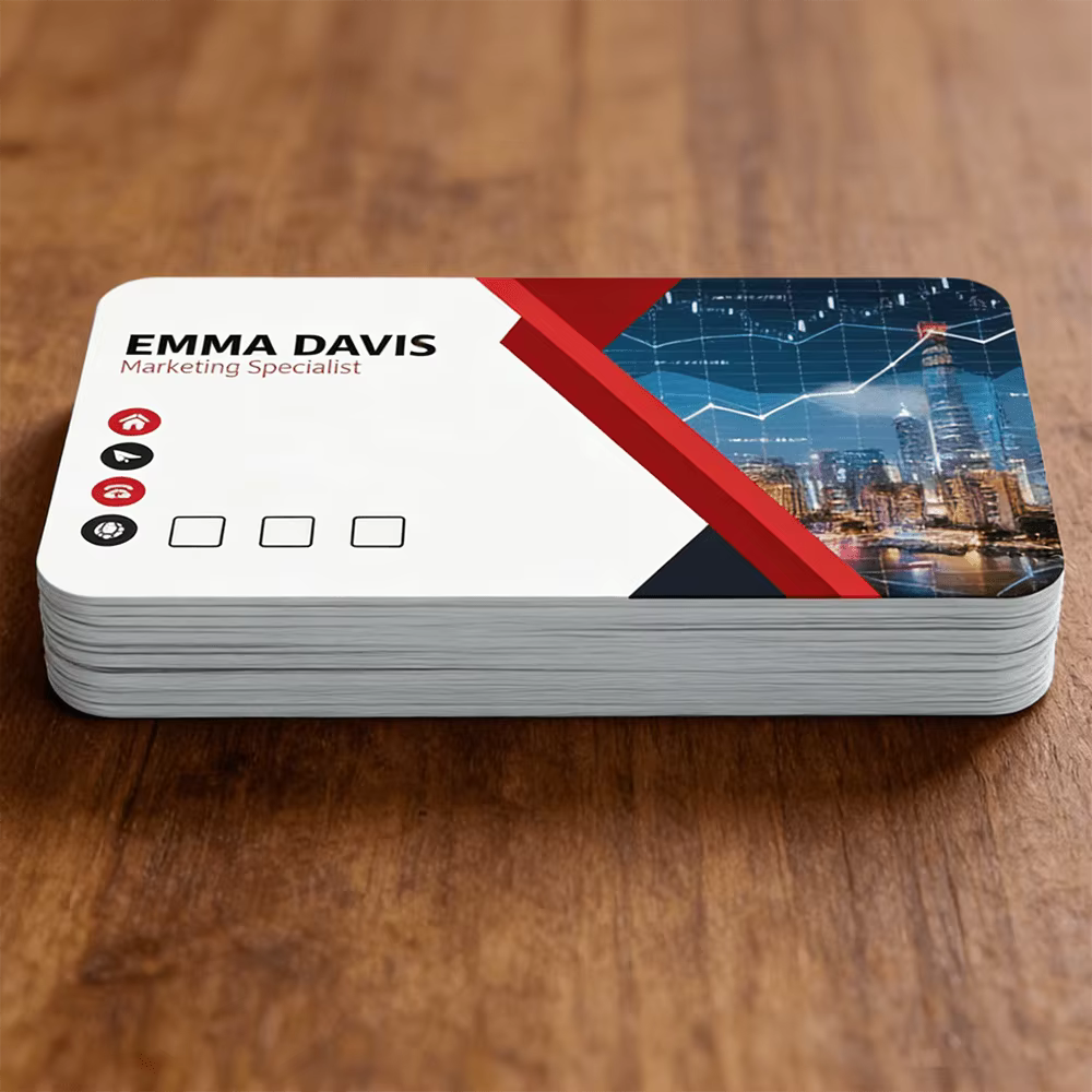 Cartes de visite personnalisées en PVC double face 2x3,5 pouces, carte en plastique durable au design personnalisé, cartes de membre et cartes de visite personnalisées