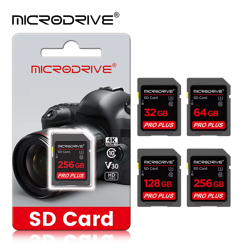 Carte SD Standard 64 go 128 go 256 go SDHC/XC 16 go 32 go