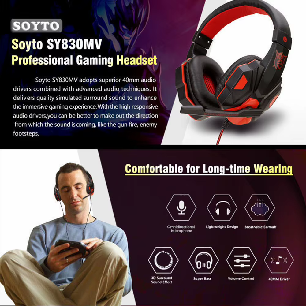 Casque de jeu filaire 3