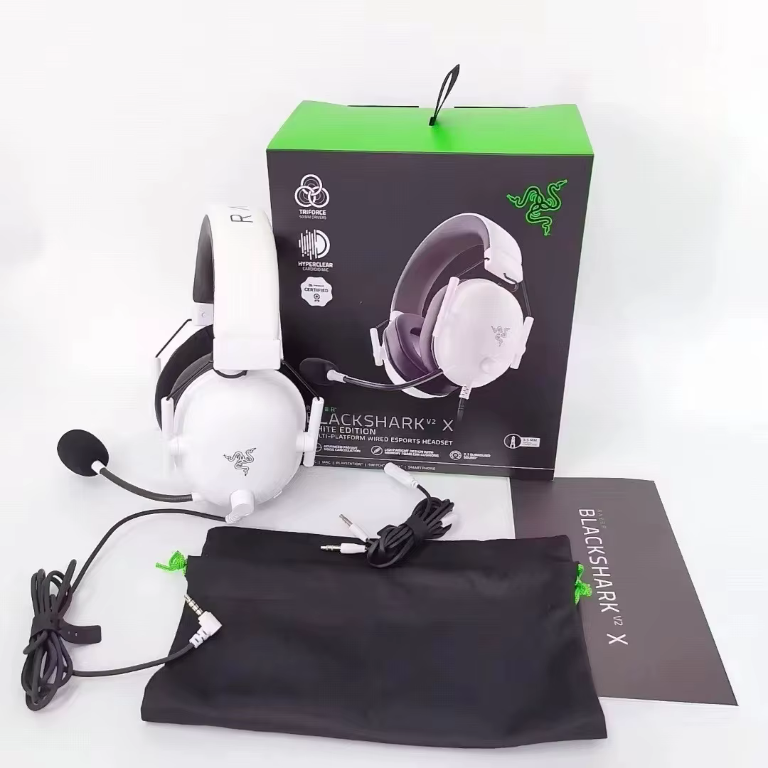 Razer-Casque de jeu filaire BlackShlavabo V2 X