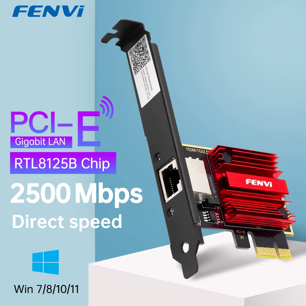 Carte réseau 2.5G PCI-E vers RJ45