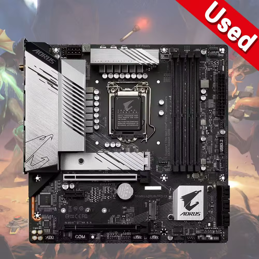 Carte mère Gigabyte B560M AORUS PRO AX 128 Go LGA 1200 DDR4 Micro ATX
