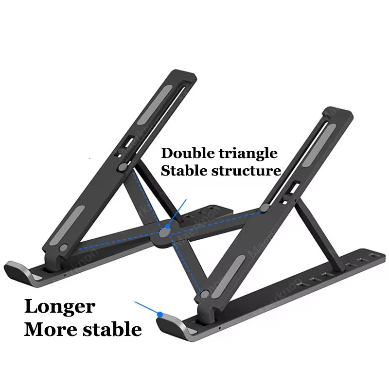 Support réglable pour ordinateur Portable et pliable