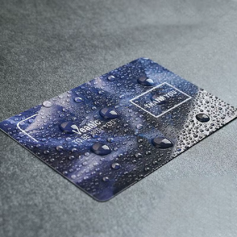 Carte en plastique épaissie personnalisée, carte de visite sur mesure, carte de membre, personnalisation de cartes professionnelles, carte PVC personnalisée