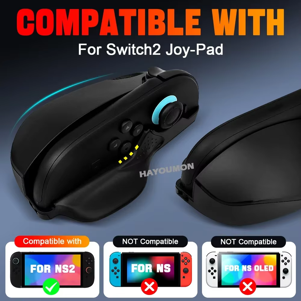 Souris de jeu gauche et droite pour Switch 2 avec sangle de poignet antidérapante