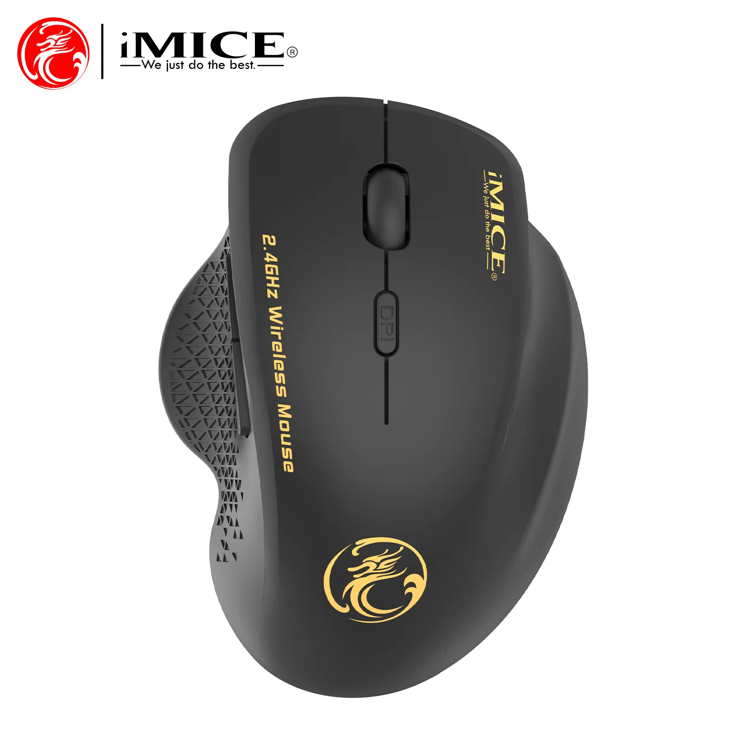 Souris sans fil Imice avec récepteur USB 2.4GHz