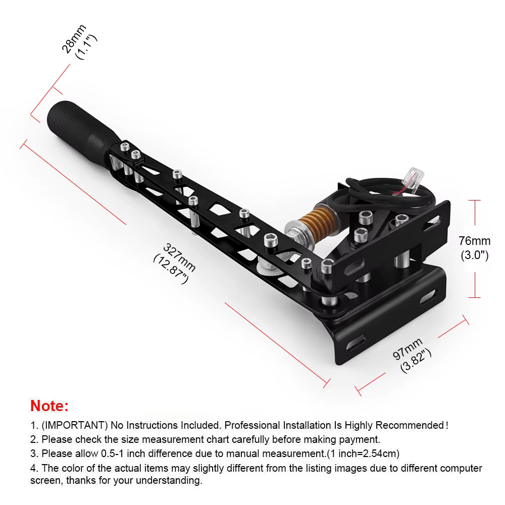 Frein à main de course simulé USB Sim