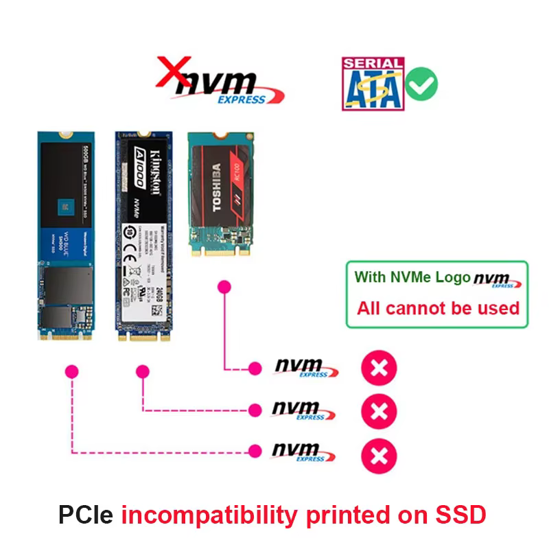 Adaptateur M.2 NGFF SSD vers SATA 3 3.0