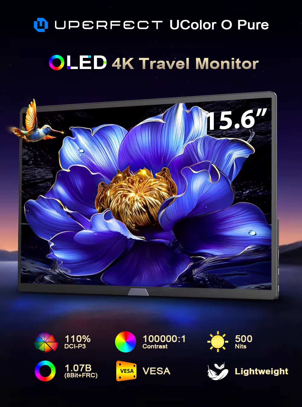 Moniteur Portable OLED UPERFECT 15.6 pouces