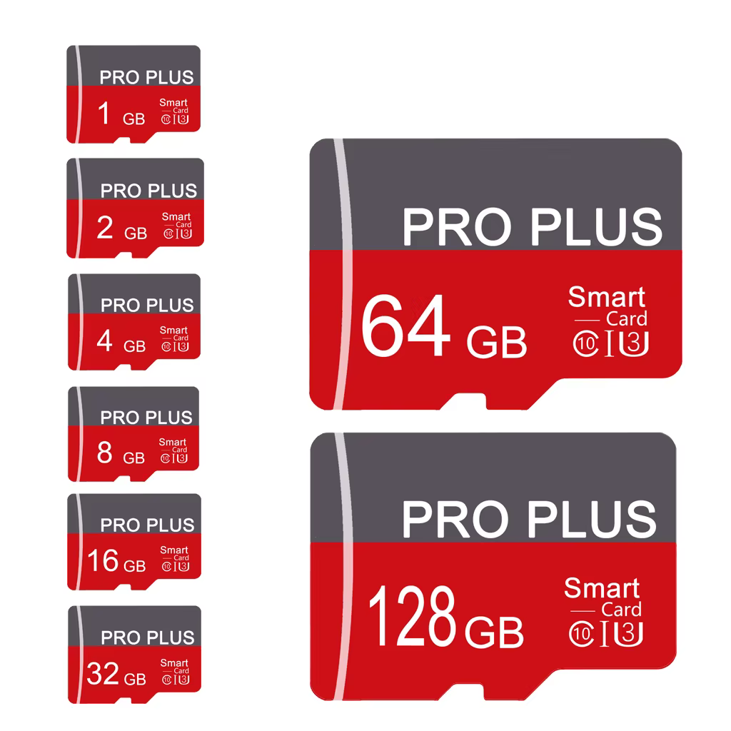 Carte mémoire 128 Go/64 Go/32 Go/16 Go/8 Go/4 Go/2 Go/1 Go Adaptateur - A1 C10 Classe 10 UHS-I